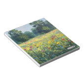 Bloc-note Flowered field (Incliné)