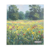 Bloc-note Flowered field (Devant)
