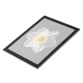Bloc-note Flowers (homonymie) Flower blanc (Incliné)
