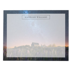 Bloc-note Flowers (homonymie)   Lupines Blooming Lake Tekapo