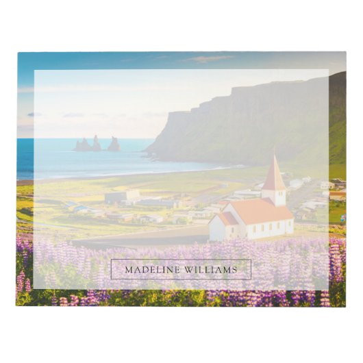 Bloc-note Flowers (homonymie) | Lupines in Bloom Southern Ic (Devant)