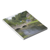 Bloc-note Flux de truites dans le village de Bibury, (Incliné)