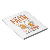 Bloc-note Foi et bourse - Oktoberfest Tee (Incliné)