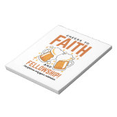 Bloc-note Foi et bourse - Oktoberfest Tee (Tourné)