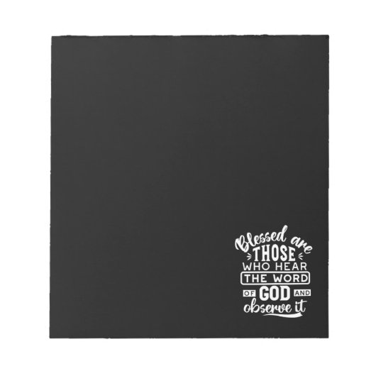 Bloc-note Foi et obéissance – Écriture inspirante (Devant)