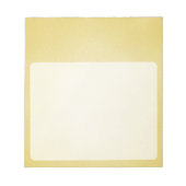 Bloc-note Fond beige granuleux rétro (Devant)