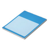 Bloc-note Fond bleu vif granuleux (Tourné)