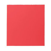Bloc-note Fond uni rouge solide (Devant)