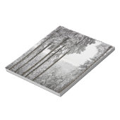 Bloc-note Forêt à feuillage persistant en hiver (Tourné)