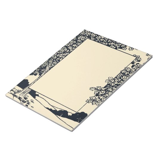 Bloc-note Forêt Art Nouveau (Incliné)