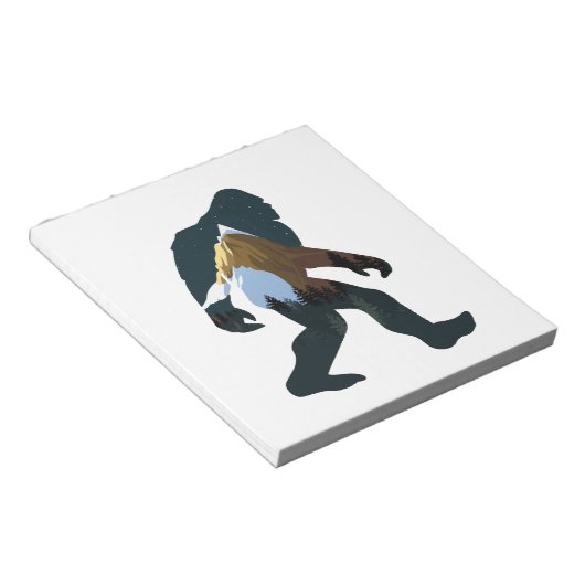 Bloc-note Forêt de nuit Bigfoot (Incliné)