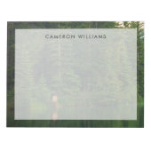 Bloc-note Forêt | Elk au parc national Banff Alberta (Devant)