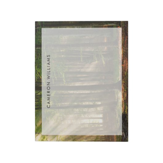 Bloc-note Forêt | Forêt d'automne (Tourné)