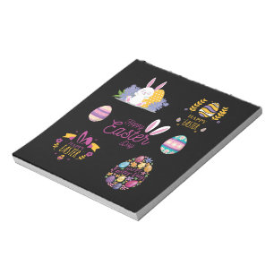 Bloc-note Forfait Pâques, Sticker Pâques drôle
