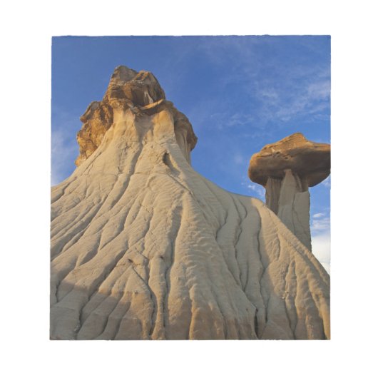 Bloc-note Formations de Badlands dans le parc d'État de Mako (Devant)