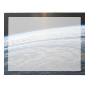 Bloc-note Formations Nuageuses Dans L'Océan Indien Sud.