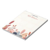 Bloc-note Formes Abstraites souples Appréciation personnalis (Tourné)