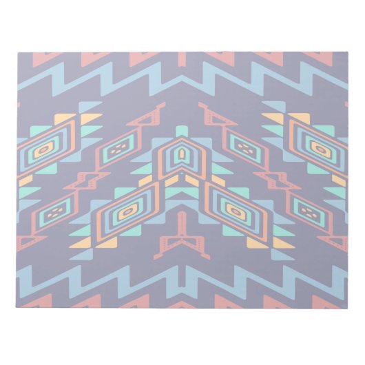 Bloc-note Formes déformées conception abstraite (Devant)