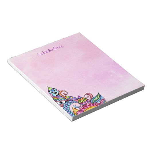 Bloc-note Formes et torons de Motifs (Incliné)