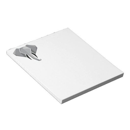 Bloc-note Formes simples Géométrie Tête d'éléphant (Incliné)