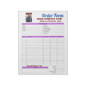 Bloc-note Formulaire de commande SewCraft (Tourné)