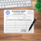 Bloc-note Formulaire de devis commercial facture de vente re