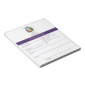 Bloc-note Formulaire de rapport de rétroaction pour dresseur (Incliné)
