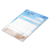 Bloc-note Formulaire de soumission professionnelle, facture  (Incliné)