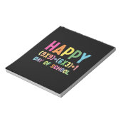 Bloc-note Formule Mathématique 100 Jours D'école Drôle Prof  (Tourné)