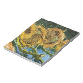 Bloc-note Four Cut Sunflowers (Tourné)