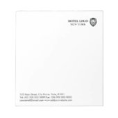 Bloc-note Fournitures promotionnelles avec logo personnalisé (Devant)