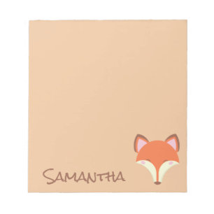 Bloc-note "Fox de Kawaii "