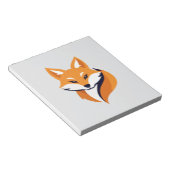 Bloc-note Fox Vector Art Animal Moderne Ville Urbaine Graphi (Incliné)