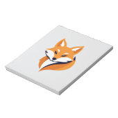 Bloc-note Fox Vector Art Animal Moderne Ville Urbaine Graphi (Tourné)