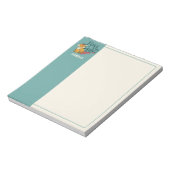Bloc-note Foxy Mignon avec nom personnalisé (Tourné)
