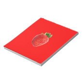 Bloc-note Fraise d'été (Tourné)