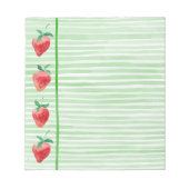 Bloc-note Fraises (Devant)