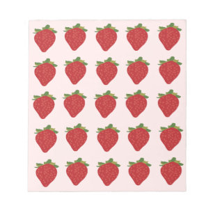Bloc-note Fraises Fruit Fraises