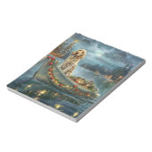 Bloc-note Français Setter Christmas Festive Voyage (Tourné)