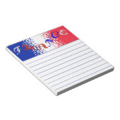 Bloc-note France (Incliné)