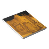 Bloc-note France, Avignon, Provence, Palais papal à la nuit  (Incliné)