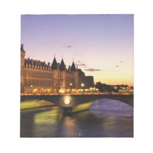 Bloc-note France, Paris, la Seine et la Conciergerie à