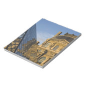 Bloc-note France, Paris, Musée du Louvre et la Pyramide, (Tourné)