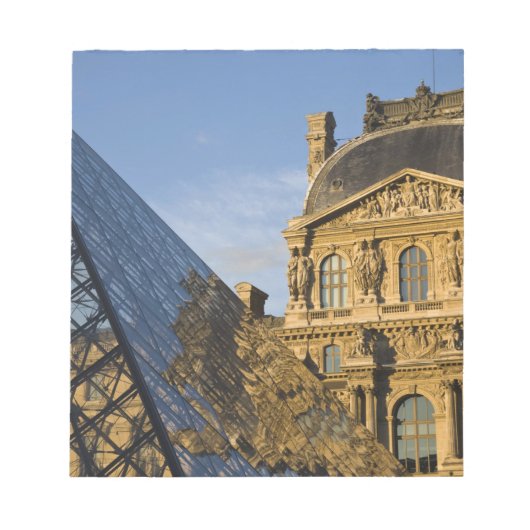 Bloc-note France, Paris, Musée du Louvre et la Pyramide, (Devant)