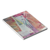 Bloc-note Francs suisses (Incliné)