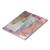 Bloc-note Francs suisses (Tourné)