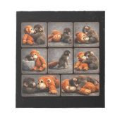 Bloc-note Frappez bébé singe (Devant)