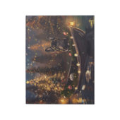 Bloc-note French Bulldog Christmas Festive Voyage (Tourné)