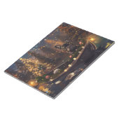 Bloc-note French Bulldog Christmas Festive Voyage (Incliné)