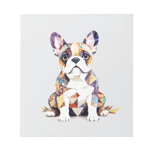 Bloc-note French Bulldog Jouer Adorable Fun Joyful Animal (Devant)